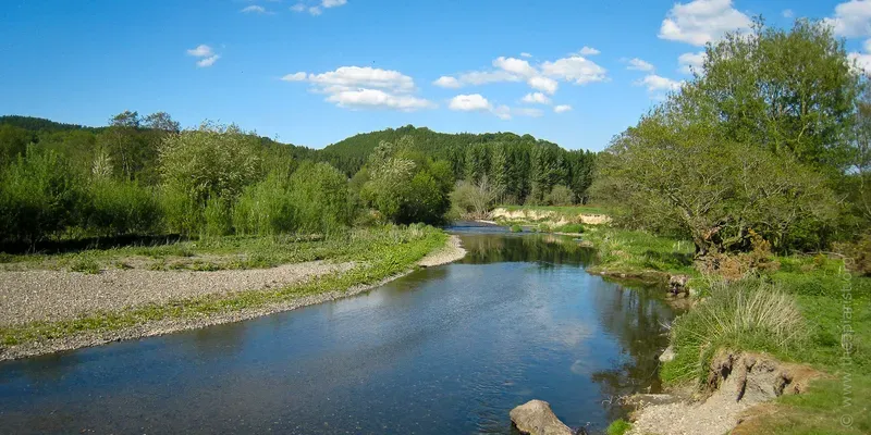 River Tanat, Welsh Borders, May 2010