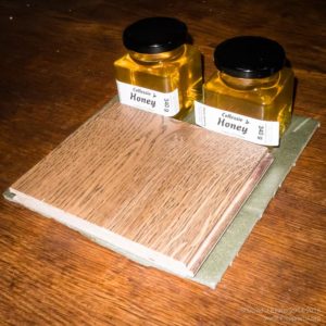 Labelling honey jars