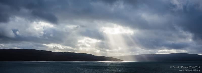 Light and dark, Loch Sunart